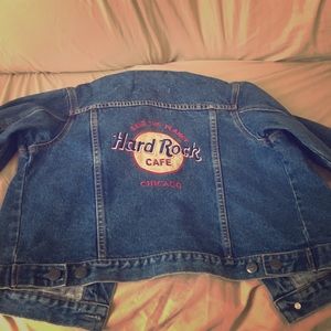 Hard Rock Cafe Jean jacket vintage
